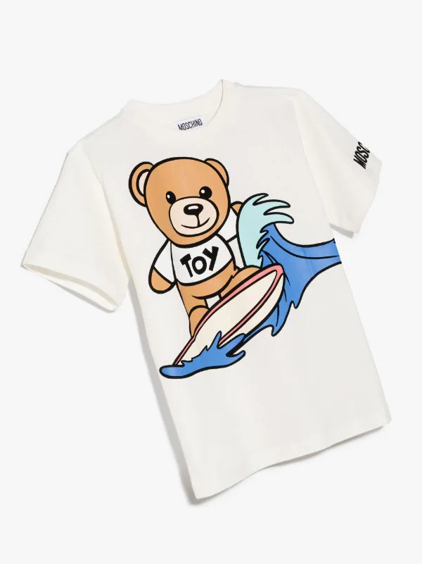 ( Nouvelle Collection ) Moschino Kids 10063 CLOUD T-shirt à Imprimé Graphique Enfant 4 ( Nouvelle Collection ) Moschino Kids 10063 CLOUD T-shirt à Imprimé Graphique Enfant – Image 2