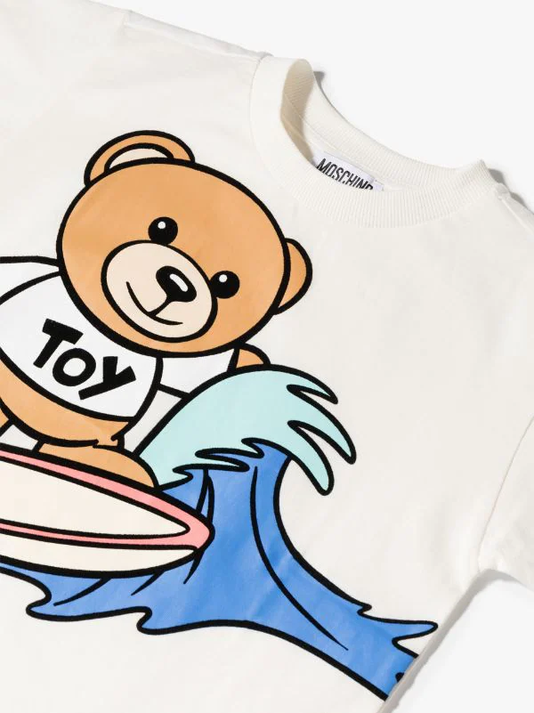 ( Nouvelle Collection ) Moschino Kids 10063 CLOUD T-shirt à Imprimé Graphique Enfant 5 ( Nouvelle Collection ) Moschino Kids 10063 CLOUD T-shirt à Imprimé Graphique Enfant – Image 3