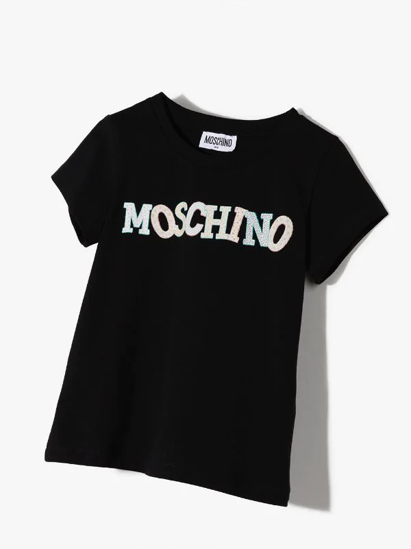 ( Nouvelle Collection ) Moschino Kids T-shirt à Logo Imprimé Enfant 4 ( Nouvelle Collection ) Moschino Kids T-shirt à Logo Imprimé Enfant – Image 2