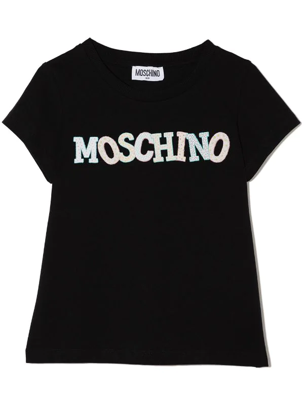 ( Nouvelle Collection ) Moschino Kids T-shirt à Logo Imprimé Enfant 3 ( Nouvelle Collection ) Moschino Kids T-shirt à Logo Imprimé Enfant