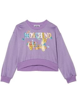 ( Nouvelle Collection ) Moschino Kids Sweat à Imprimé Graphique Enfant