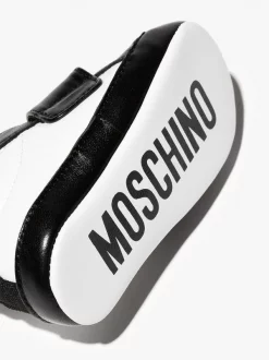 ( Nouvelle Collection ) Moschino Kids Baskets Teddy Bear à Attache Scratch Enfant -Moschino Kids Soldes Boutique 17434756 39559530 600