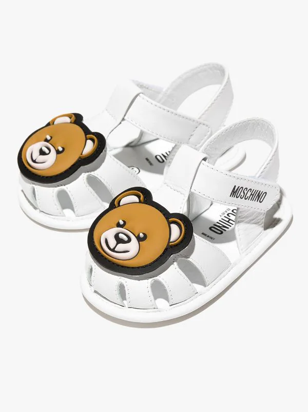 ( Nouvelle Collection ) Moschino Kids Sandales Teddy Bear En Cuir Enfant 4 ( Nouvelle Collection ) Moschino Kids Sandales Teddy Bear En Cuir Enfant – Image 2