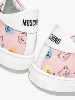 ( Nouvelle Collection ) Moschino Kids 1 Baskets En Cuir à Imprimé Teddy Bear Enfant 11 ( Nouvelle Collection ) Moschino Kids 1 Baskets En Cuir à Imprimé Teddy Bear Enfant -Moschino Kids Soldes Boutique 17440804 39565248 600