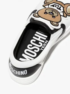 ( Nouvelle Collection ) Moschino Kids Chaussures De Skate Teddy Bear Enfant -Moschino Kids Soldes Boutique 17440814 39567549 600