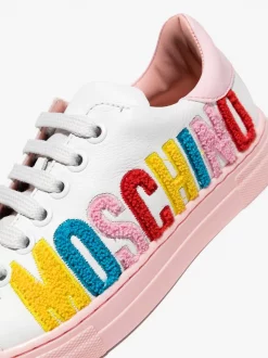 ( Nouvelle Collection ) Moschino Kids 1 Baskets à Logo Contrastant Enfant -Moschino Kids Soldes Boutique 17442193 39603252 600