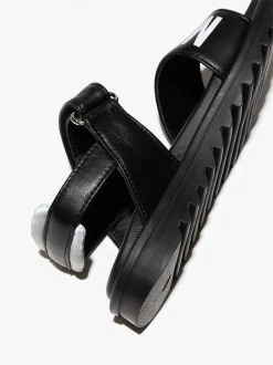 ( Nouvelle Collection ) Moschino Kids Sandales à Attache Scratch Enfant -Moschino Kids Soldes Boutique 17442197 39569512 600