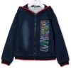 ( Nouvelle Collection ) Moschino Kids 40099 BLUE Veste En Jean à Capuche Enfant 1 ( Nouvelle Collection ) Moschino Kids 40099 BLUE Veste En Jean à Capuche Enfant -Moschino Kids Soldes Boutique 17693291 37139675 600