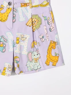 ( Nouvelle Collection ) Moschino Kids Short Plissé à Imprimé Animalier Enfant 7 ( Nouvelle Collection ) Moschino Kids Short Plissé à Imprimé Animalier Enfant -Moschino Kids Soldes Boutique 17693325 37117074 600