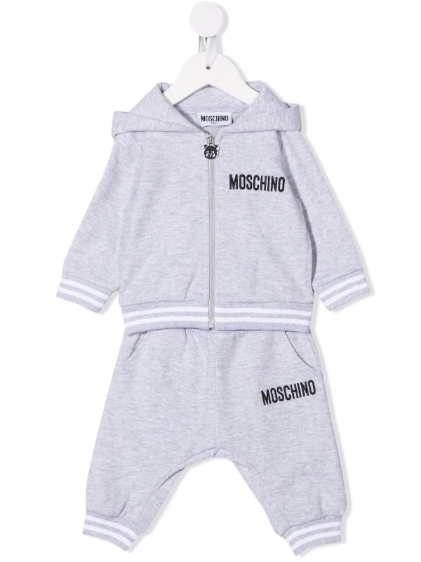 ( Nouvelle Collection ) Moschino Kids Survêtement à Logo Brodé Enfant 3 ( Nouvelle Collection ) Moschino Kids Survêtement à Logo Brodé Enfant
