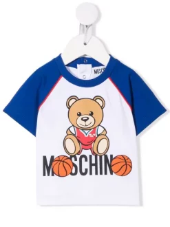 ( Nouvelle Collection ) Moschino Kids T-shirt à Motif Teddy Bear Enfant