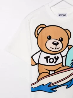 ( Nouvelle Collection ) Moschino Kids T-shirt à Logo Imprimé Enfant -Moschino Kids Soldes Boutique 17693365 37112569 600