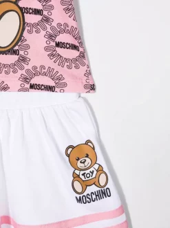 ( Nouvelle Collection ) Moschino Kids Ensemble Jupe-haut à Motif Teddy Bear 83394 -Moschino Kids Soldes Boutique 17693388 37117510 600