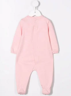 ( Nouvelle Collection ) Moschino Kids 50209 PINK Body à Logo Imprimé Enfant -Moschino Kids Soldes Boutique 17693393 37134308 600