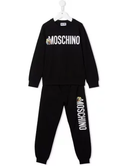 ( Nouvelle Collection ) Moschino Kids Survêtement à Logo Imprimé Enfant