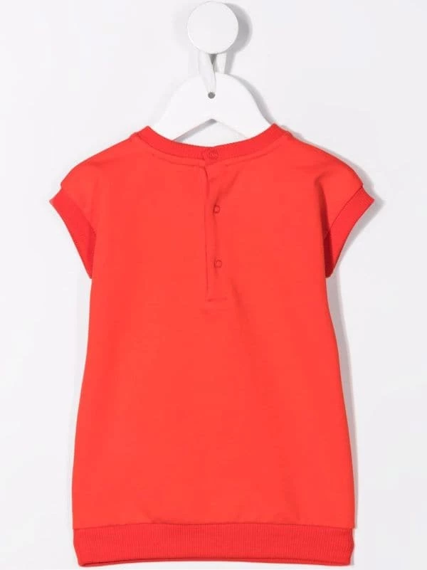 ( Nouvelle Collection ) Moschino Kids 50109 RED Robe-pull à Motif Teddy Bear Enfant 4 ( Nouvelle Collection ) Moschino Kids 50109 RED Robe-pull à Motif Teddy Bear Enfant – Image 2