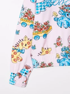 ( Nouvelle Collection ) Moschino Kids Sweat à Logo Imprimé Enfant -Moschino Kids Soldes Boutique 17693415 37091920 600