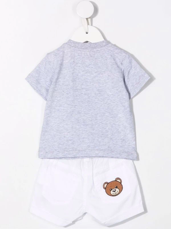 ( Nouvelle Collection ) Moschino Kids Ensemble Haut-pantalon à Logo Enfant 4 ( Nouvelle Collection ) Moschino Kids Ensemble Haut-pantalon à Logo Enfant – Image 2