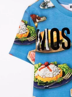 ( Nouvelle Collection ) Moschino Kids 82737 BLUE T-shirt à Logo Imprimé Enfant 7 ( Nouvelle Collection ) Moschino Kids 82737 BLUE T-shirt à Logo Imprimé Enfant -Moschino Kids Soldes Boutique 17694272 37092861 600