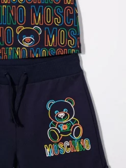 ( Nouvelle Collection ) Moschino Kids Survêtement à Logo Imprimé Enfant -Moschino Kids Soldes Boutique 17694277 37093077 600