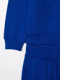 ( Nouvelle Collection ) Moschino Kids 40457 BLUE Survêtement à Logo Imprimé Enfant -Moschino Kids Soldes Boutique 17695153 37202744 600