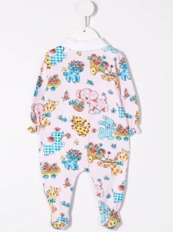 ( Nouvelle Collection ) Moschino Kids Trousseau De Naissance à Imprimé Graphique Enfant -Moschino Kids Soldes Boutique 17695205 37134236 600