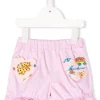 ( Nouvelle Collection ) Moschino Kids Short à Patch Logo Enfant -Moschino Kids Soldes Boutique 17695209 37114703 600