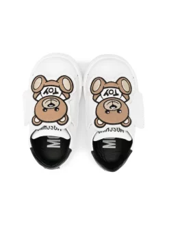 ( Nouvelle Collection ) Moschino Kids Baskets à Motif Teddy Bear Enfant -Moschino Kids Soldes Boutique 17710148 39585675 600