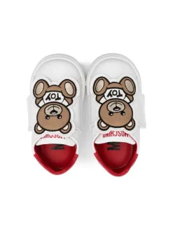 ( Nouvelle Collection ) Moschino Kids Baskets à Motif Teddy Bear Enfant -Moschino Kids Soldes Boutique 17712285 39284312 600