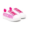 ( Nouvelle Collection ) Moschino Kids Baskets à Logo Imprimé Enfant -Moschino Kids Soldes Boutique 17723395 38174250 600