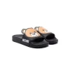 Moschino Kids Claquettes à Patch Toy Bear NERO -Moschino Kids Soldes Boutique 17726535 38871966 600