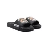 ( Nouvelle Collection ) Moschino Kids Claquettes à Patch Toy Bear NERO -Moschino Kids Soldes Boutique 17728084 38877620 600