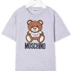 ( Nouvelle Collection ) Moschino Kids T-shirt à Logo Teddy Imprimé Enfant -Moschino Kids Soldes Boutique 17790299 38358393 600