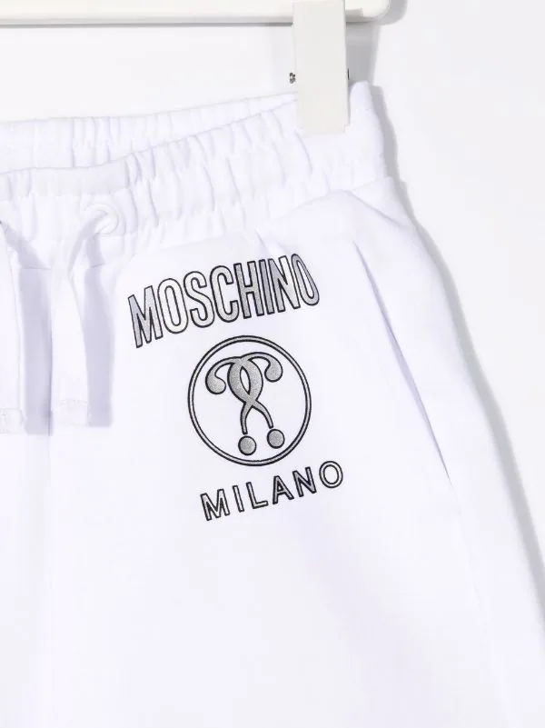 ( Nouvelle Collection ) Moschino Kids Short De Sport à Logo Imprimé Enfant 5 ( Nouvelle Collection ) Moschino Kids Short De Sport à Logo Imprimé Enfant – Image 3