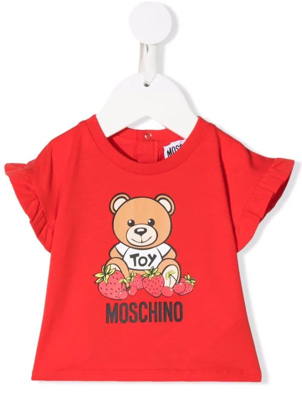 ( Nouvelle Collection ) Moschino Kids T-shirt à Imprimé Teddy Bear Enfant 3 ( Nouvelle Collection ) Moschino Kids T-shirt à Imprimé Teddy Bear Enfant