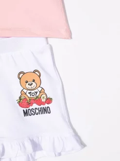 ( Nouvelle Collection ) Moschino Kids Short à Volants Enfant -Moschino Kids Soldes Boutique 17793305 38486385 600