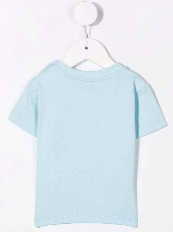 ( Nouvelle Collection ) Moschino Kids T-shirt à Imprimé Teddy Bear '40304' BLUE 4 ( Nouvelle Collection ) Moschino Kids T-shirt à Imprimé Teddy Bear '40304' BLUE – Image 2