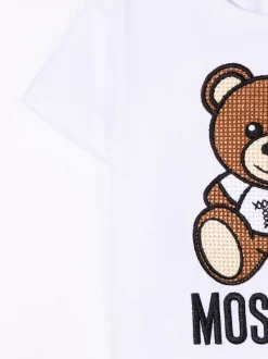( Nouvelle Collection ) Moschino Kids T-shirt à Imprimé Teddy Bear Enfant -Moschino Kids Soldes Boutique 17803286 38488173 600