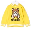 ( Nouvelle Collection ) Moschino Kids Sweat à Logo Brodé Enfant -Moschino Kids Soldes Boutique 17804184 38352640 600