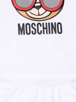 ( Nouvelle Collection ) Moschino Kids Ensemble Haut-short à Logo Imprimé Enfant -Moschino Kids Soldes Boutique 17804224 38351986 600