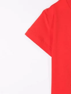 ( Nouvelle Collection ) Moschino Kids 50109 RED T-shirt à Imprimé Teddy Bear Enfant -Moschino Kids Soldes Boutique 17804290 38486339 600