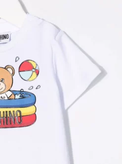 ( Nouvelle Collection ) Moschino Kids Pyjama à Logo Imprimé Enfant -Moschino Kids Soldes Boutique 17804492 38356279 600