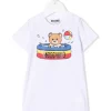 ( Nouvelle Collection ) Moschino Kids Pyjama à Logo Imprimé Enfant -Moschino Kids Soldes Boutique 17804492 38357171 600