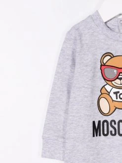 ( Nouvelle Collection ) Moschino Kids Pyjama à Logo Imprimé Enfant -Moschino Kids Soldes Boutique 17804515 38350959 600