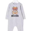 ( Nouvelle Collection ) Moschino Kids Pyjama à Logo Imprimé Enfant -Moschino Kids Soldes Boutique 17804515 38351806 600