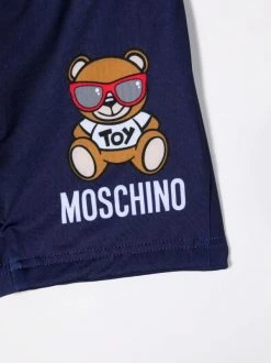 ( Nouvelle Collection ) Moschino Kids Short De Bain à Imprimé Teddy Bear Enfant -Moschino Kids Soldes Boutique 17805015 38693668 600