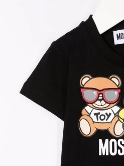 ( Nouvelle Collection ) Moschino Kids T-shirt à Logo Imprimé '60100' BLACK 7 ( Nouvelle Collection ) Moschino Kids T-shirt à Logo Imprimé '60100' BLACK -Moschino Kids Soldes Boutique 17805039 38353028 600