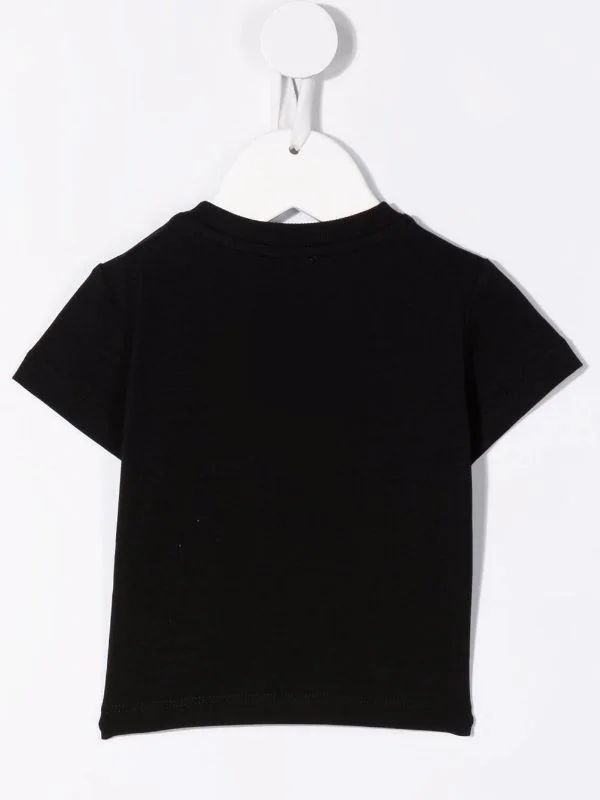 ( Nouvelle Collection ) Moschino Kids T-shirt à Logo Imprimé '60100' BLACK 4 ( Nouvelle Collection ) Moschino Kids T-shirt à Logo Imprimé '60100' BLACK – Image 2