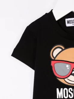 ( Nouvelle Collection ) Moschino Kids T-shirt à Logo Imprimé '60100' BLACK 7 ( Nouvelle Collection ) Moschino Kids T-shirt à Logo Imprimé '60100' BLACK -Moschino Kids Soldes Boutique 17805107 38355367 600