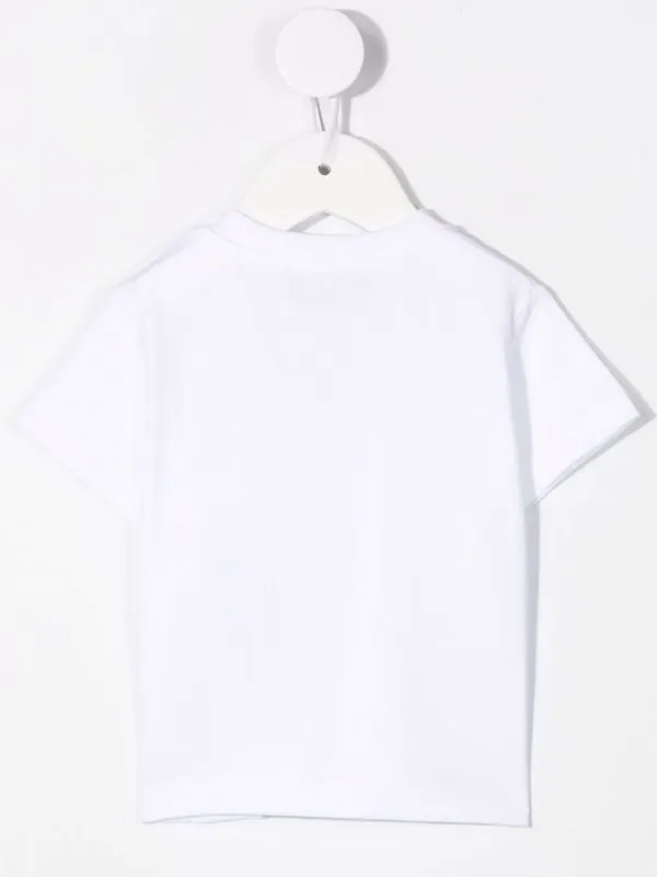 ( Nouvelle Collection ) Moschino Kids T-shirt En Coton à Logo Enfant 4 ( Nouvelle Collection ) Moschino Kids T-shirt En Coton à Logo Enfant – Image 2